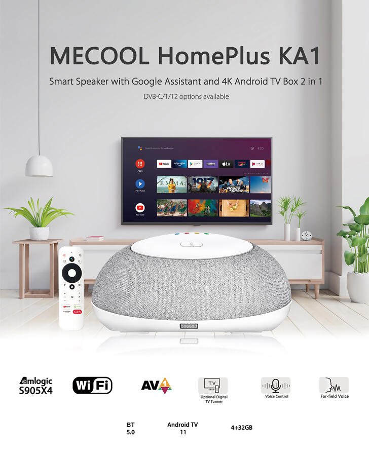 Test Mecool HomePlus KA1 : un Fire TV Cube sous Android TV 11