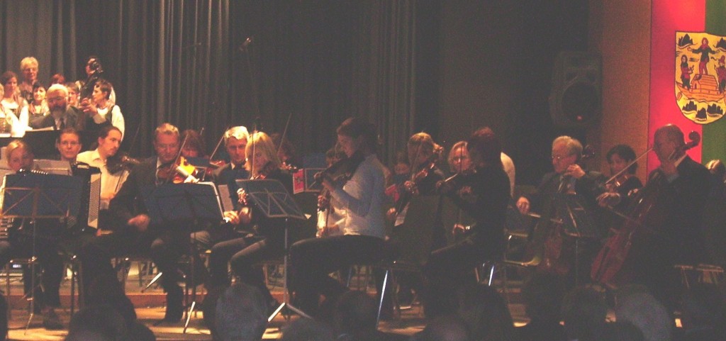 Gemeinsamers Konzert mit dem Akkordeonorchester Maichingen...