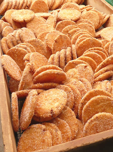 ザラメせんべい