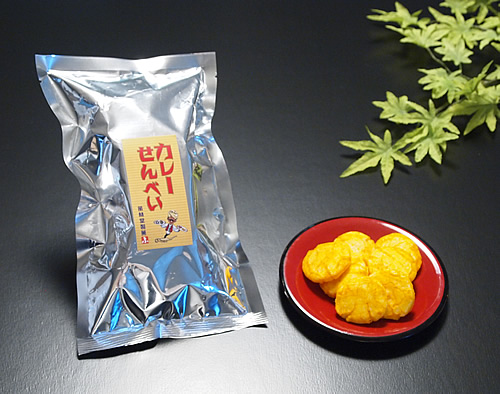 カレー味せんべい