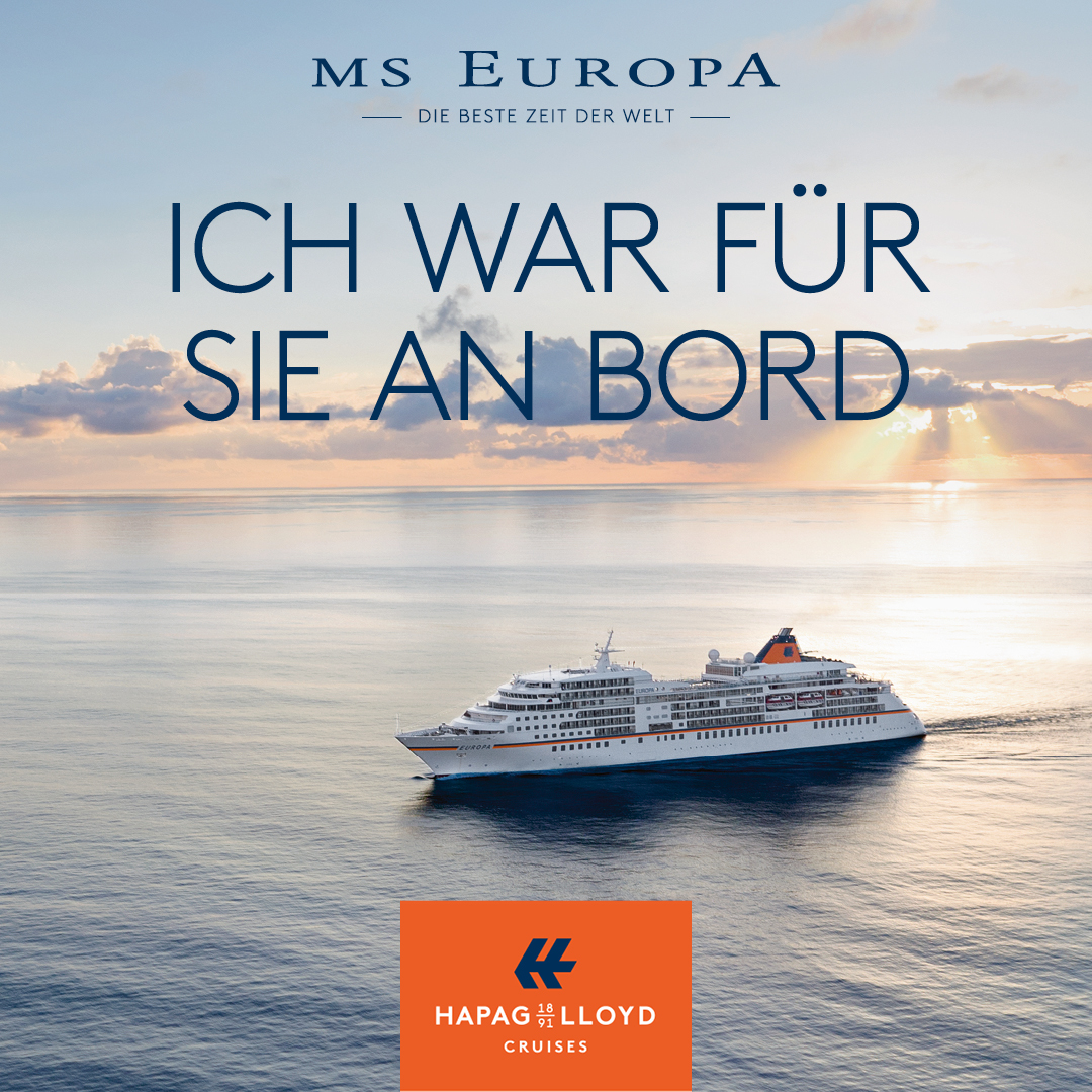 Hapag-Lloyd Kreuzfahrten & Expeditionsreisen MS Europa Weltreise & Teilstrecke mit Flug buchen 2026-2027-2028