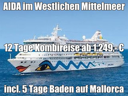 Aida Mittelmeer Kreuzfahrt Und Badeurlaub Mallorca Hotel Mit