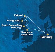 Kreuzfahrt England & Schottland ab Hamburg mit Costa Kreuzfahrten 2026 beim Costa Reisebüro Reiselotsen Hamburg buchen