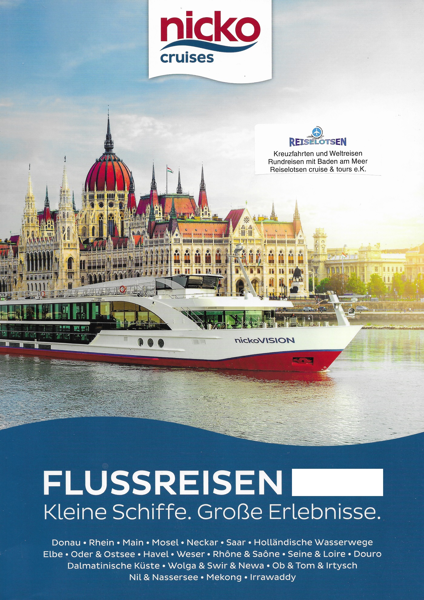 Flusskreuzfahrten 2024/2025 & Flussreisen Deutschland; Flussfahrten