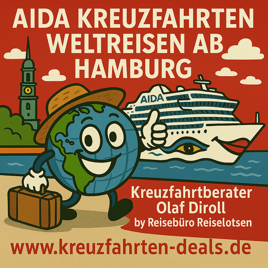 Kreuzfahrt ab Deutschland, Spanien, Italien günstig buchen | Weltreisen ab Hamburg, Barcelona, Genua |Reisebüro Reiselotsen