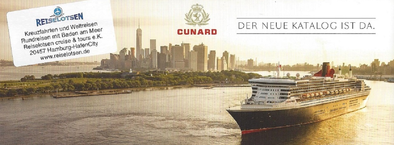 Cunard Queen Mary von hamburg nach New York - New York Transatlantik Reisen mit Queen Mary von New York nach Hamburg und Southampton