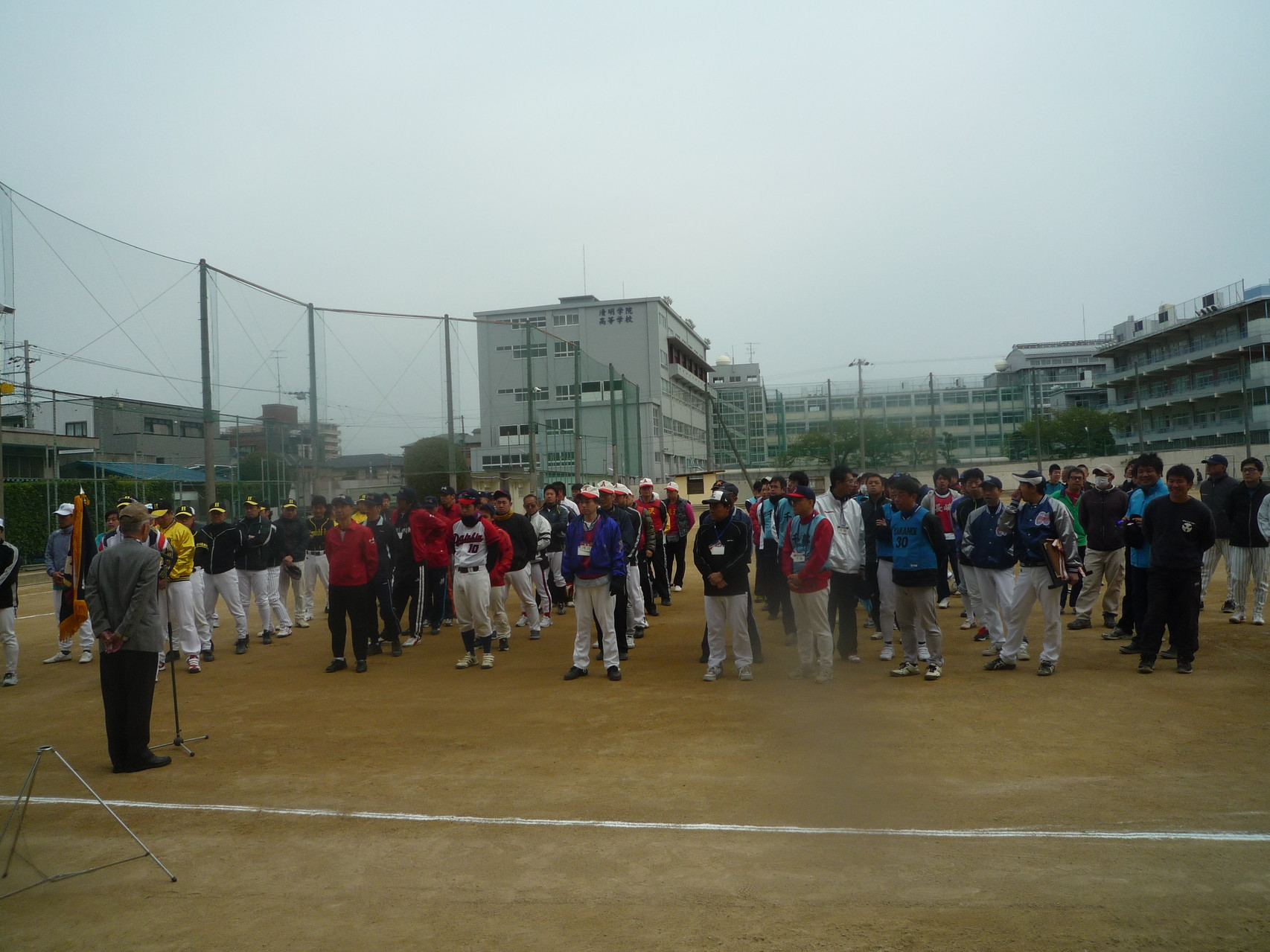 開会式 11町会集合！