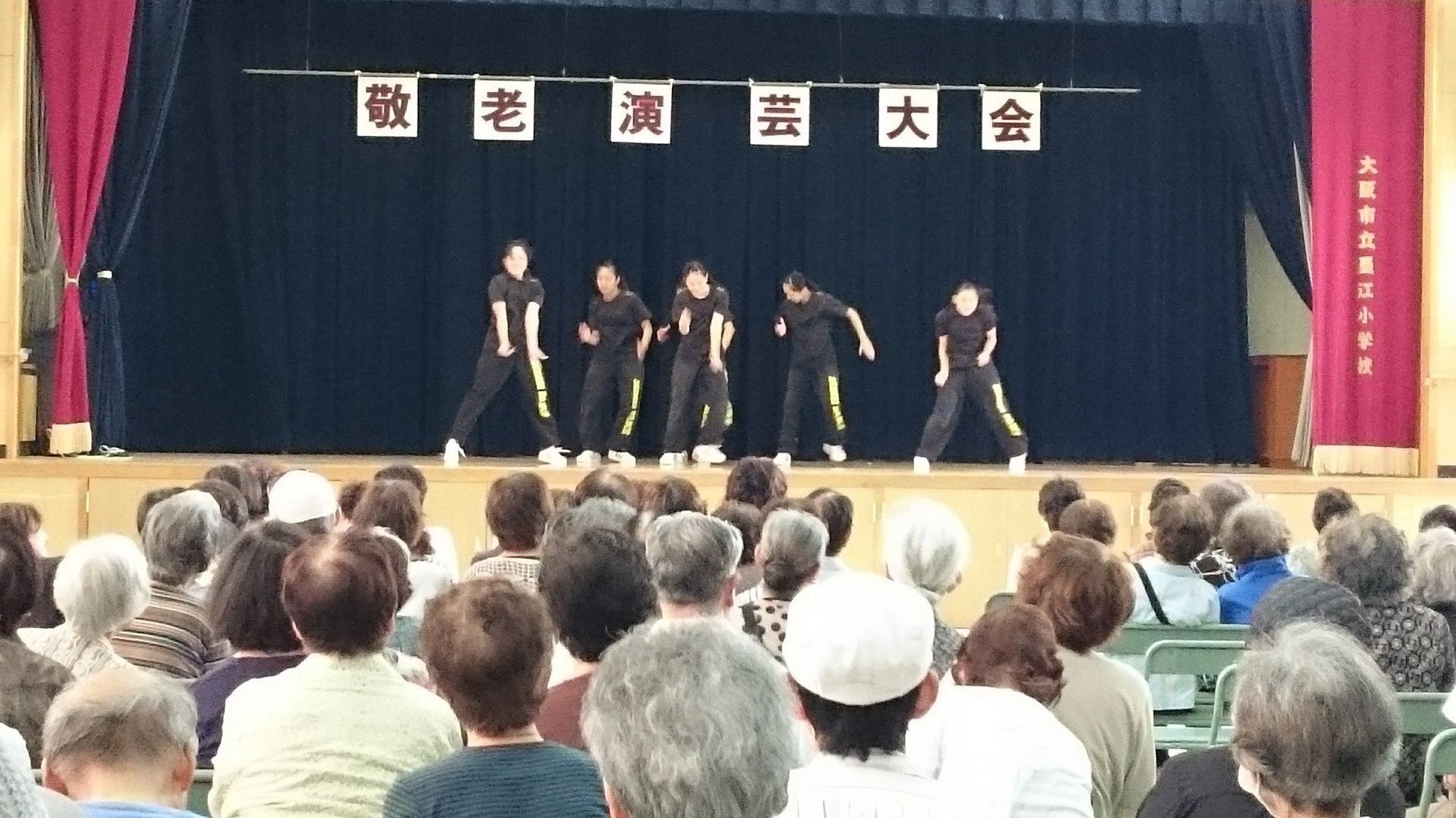 清明学院高等学校　ダンス部のみなさん