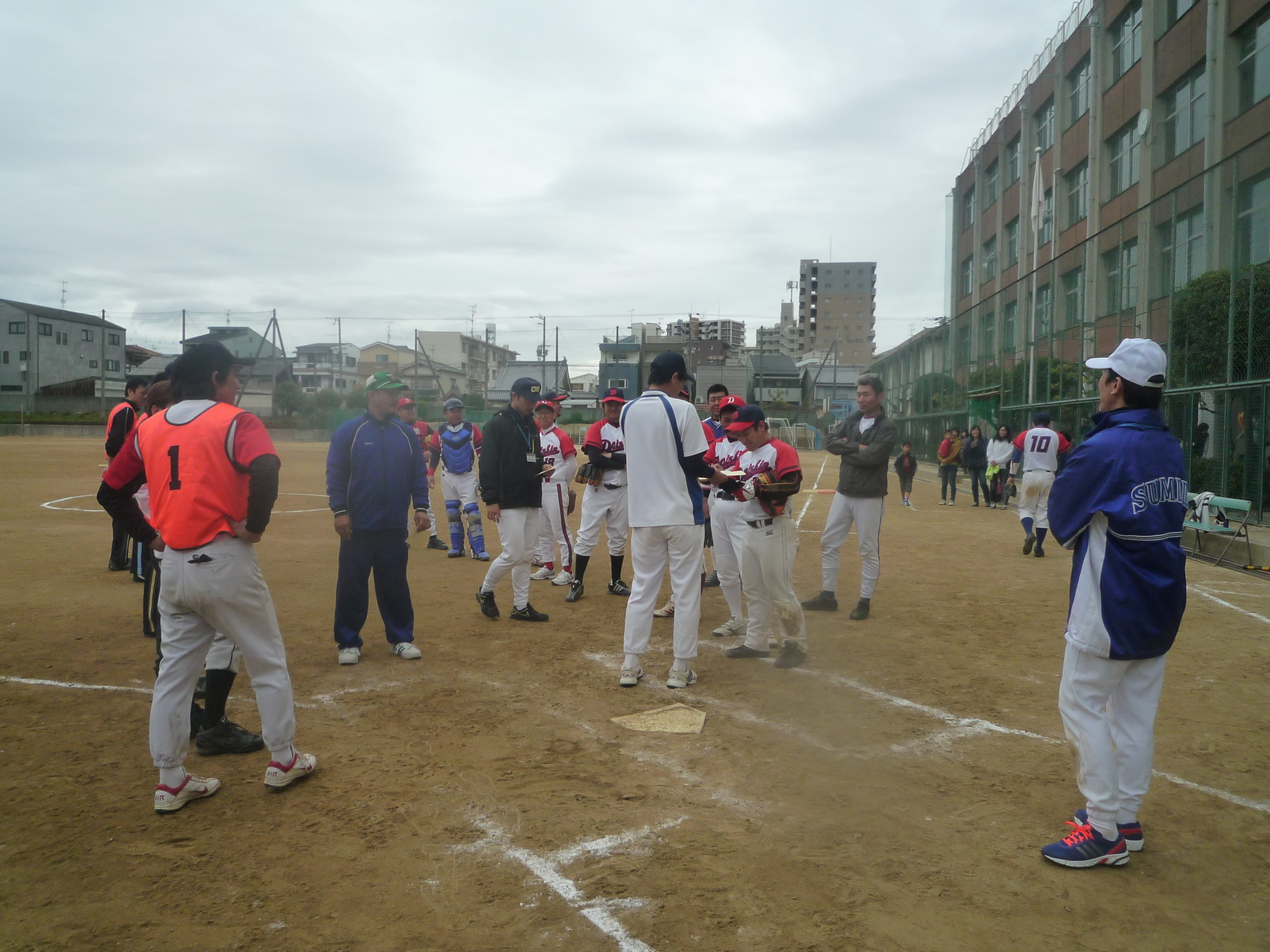 決勝戦　11対11 同点のため抽選