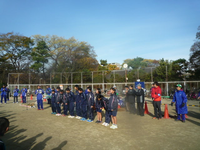 墨江丘中学校　陸上部の皆さん　ありがとう！