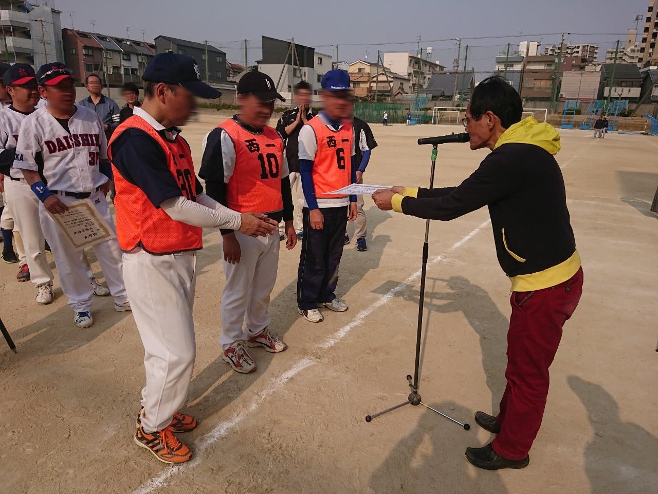 準優勝　西一町会