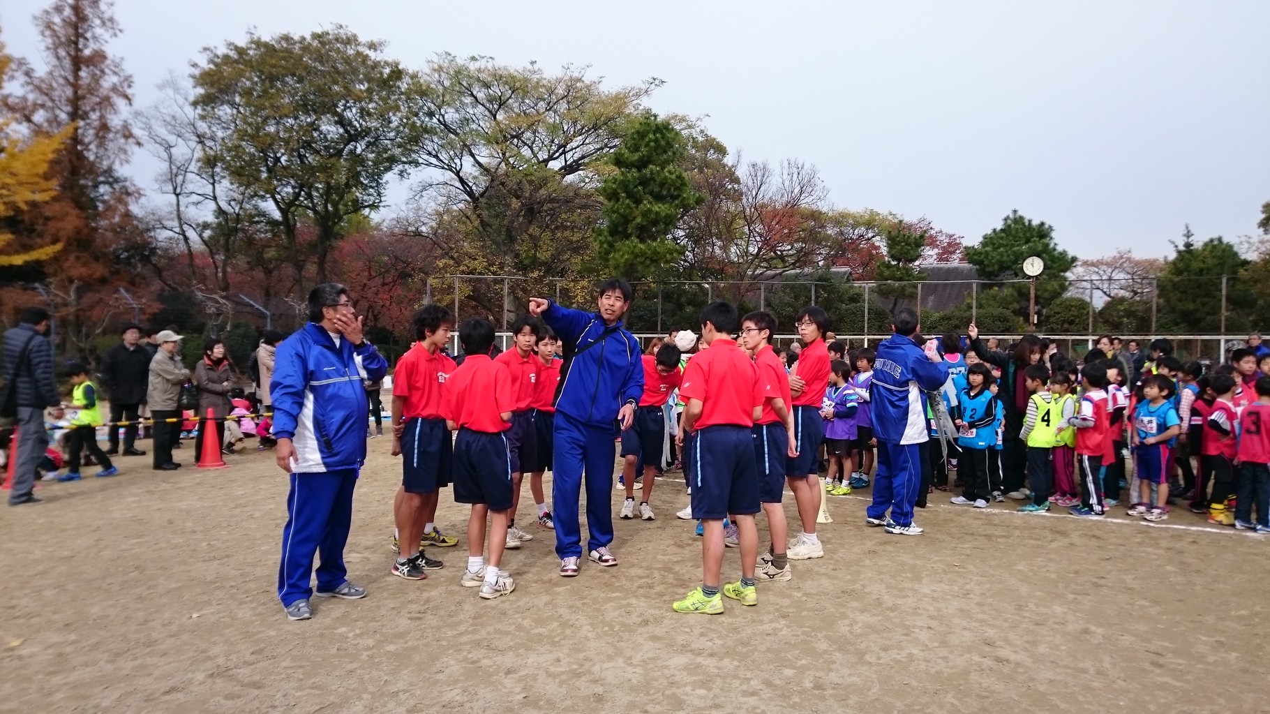 墨江丘中学校　陸上部のみなさん  2
