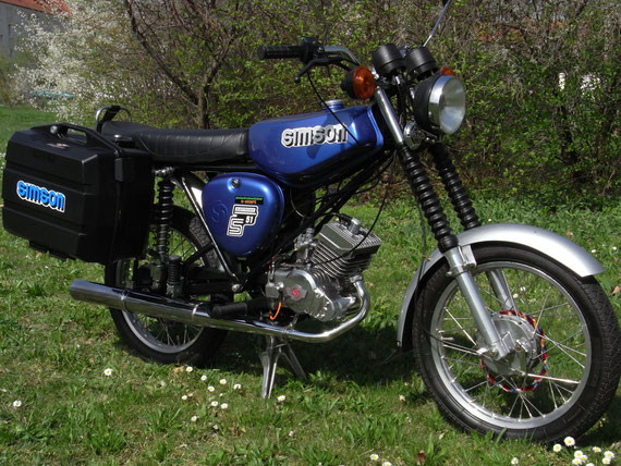 Simson S51 Blau Metallic