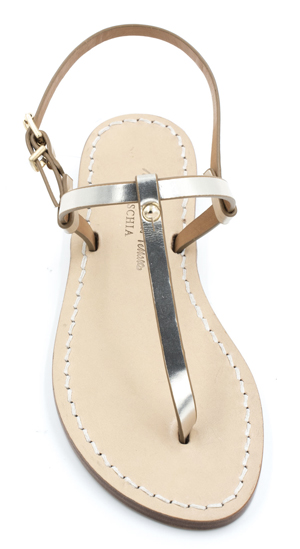 Infradito oro new arrivals
