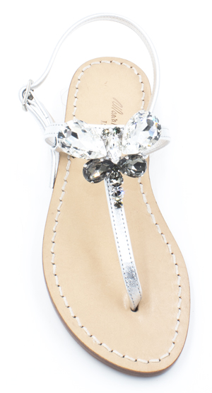 Infradito gioiello argento top