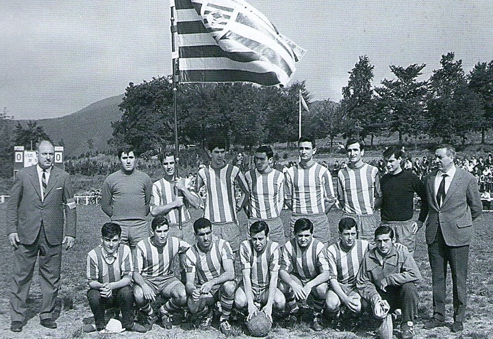 Villosa 1965-66. Partido del ascenso a 3ª División frente el Deusto (3-1)