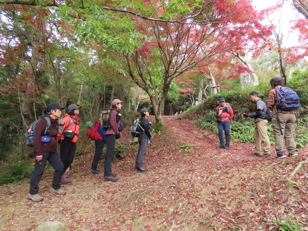 山本山で学ぶ山の歩き方講習会
