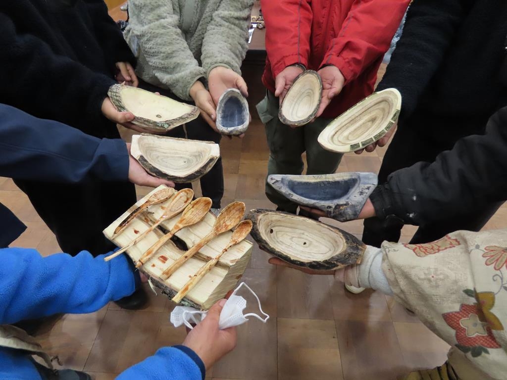 森びと養成講座グリーンウッドワーク編⑤