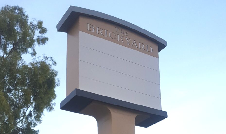 Pole Sign by Landmark Signs Inc.