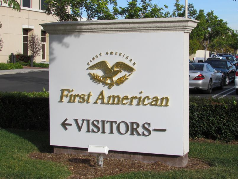 First American Monument Sign by Landmark Signs