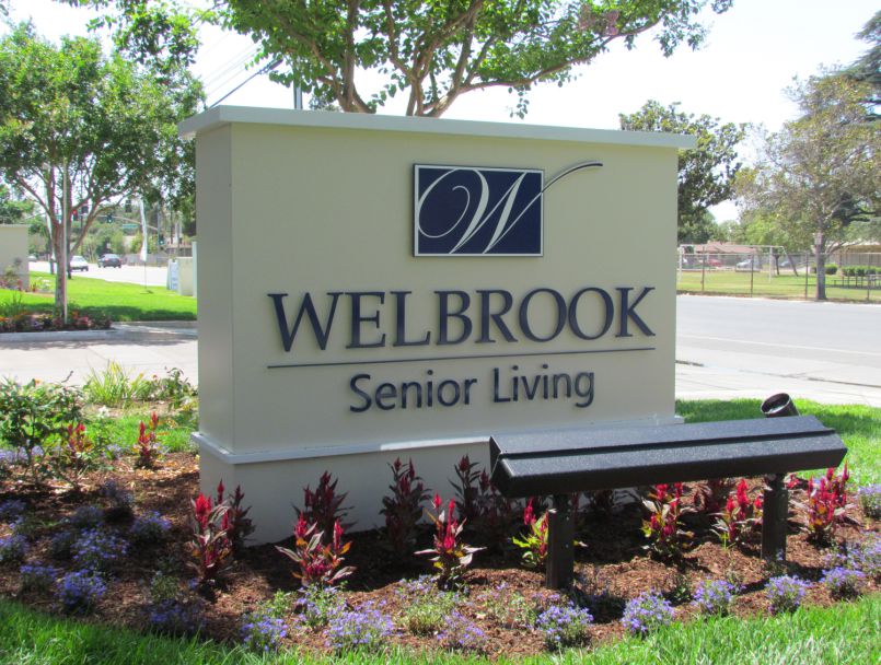 Monument Sign designed, fabricated, and installed by Landmark Signs Inc.
