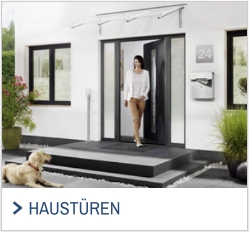 Bauelemente: Fenster, Türen, Garagentore - Wolf Baustofffachhandel