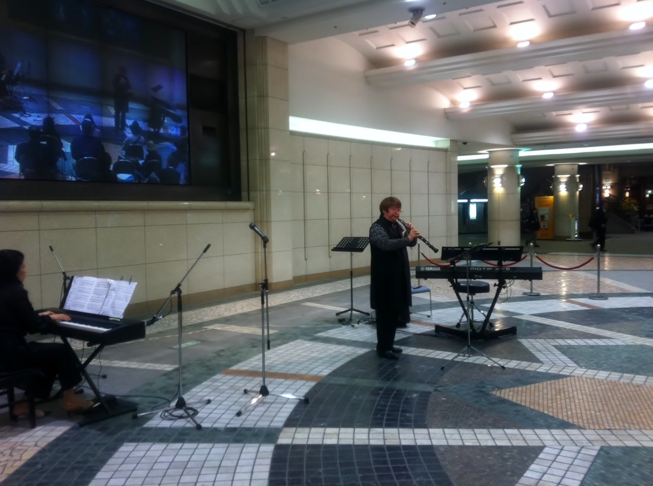 2013年3月25日 広島駅南口地下広場 日本音楽家ユニオン３.１９ミュージックの日 春のユニオン街角コンサート　
