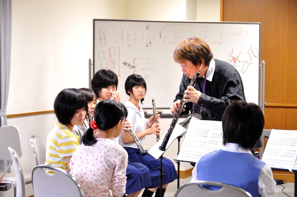 福岡市　アクロスクラシックフェスタ　オーボエ講習会 　2011年１０月