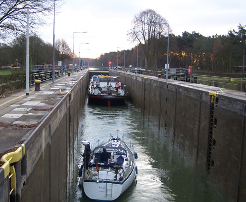 Schleusen am Dortmund-Ems-Kanal