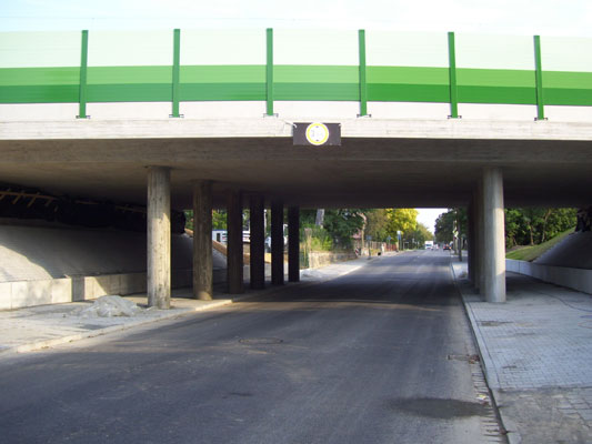 Neubau der Eisenbahnüberführung Friedrichshafner Straße in Leipzig