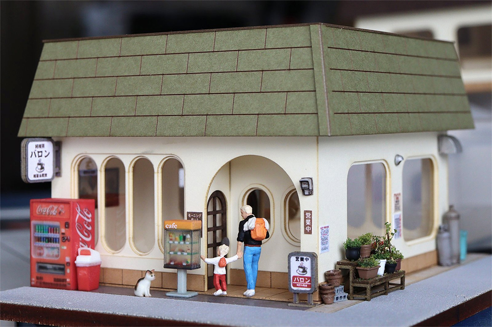 「喫茶店」と「スナック」1/83スケール