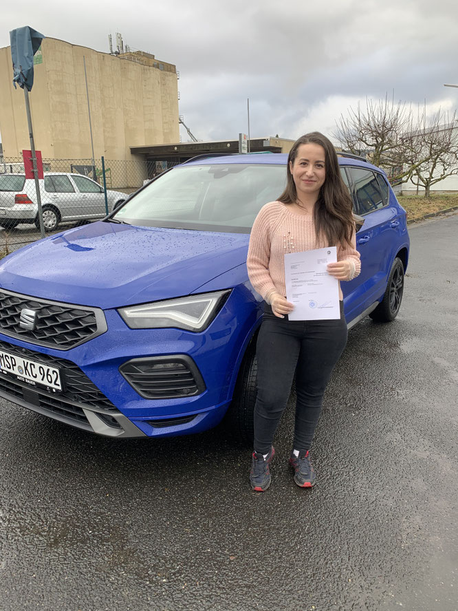 Magdalena Grigorecea, am 15.02.2022 in Marktheidenfeld