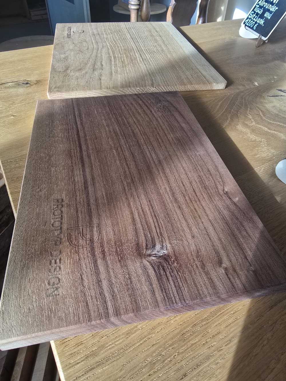Nussbaum Massivholz 15mm stark 