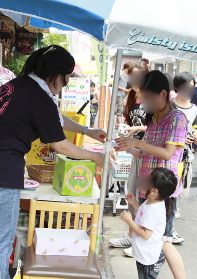 板橋区蓮根　商店街のイベント　ザ縁日