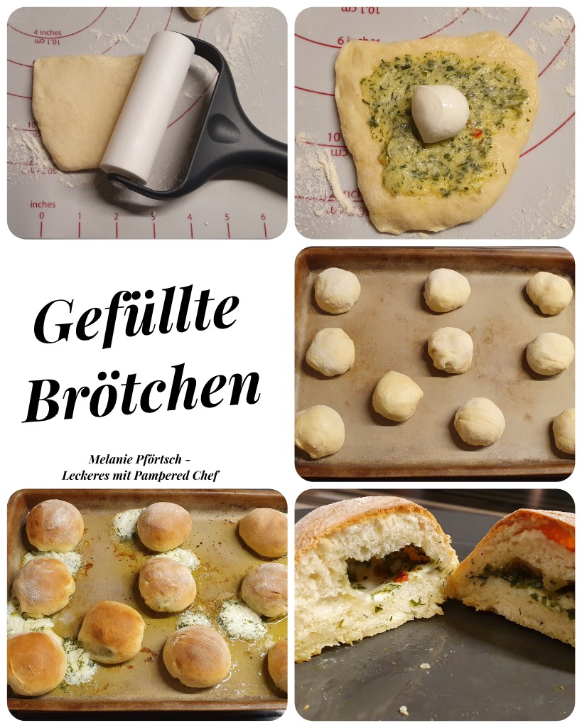 Gefüllte Brötchen