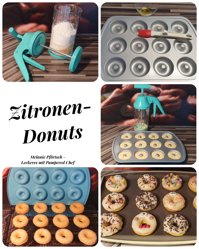 Zitronen-Donuts