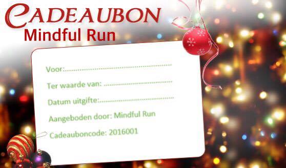 Kerst Cadeaubon Mindful Run