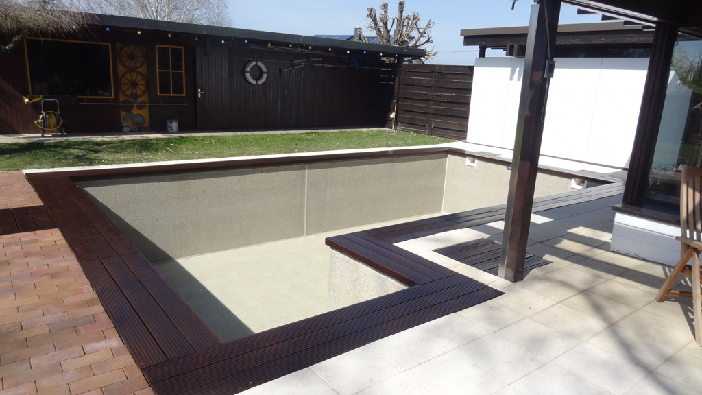 Pool aus Sichtbeton - kopfdesign - ninjo - Betonpool