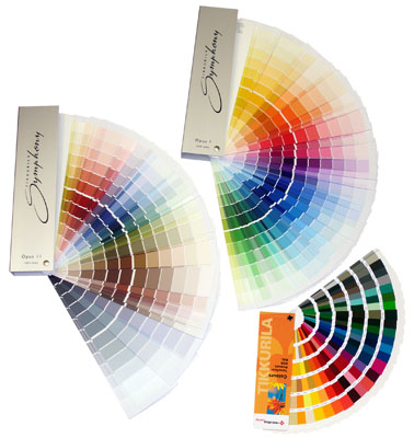 Коллекция цвета PAL, Tikkurila, NCS, Dulux