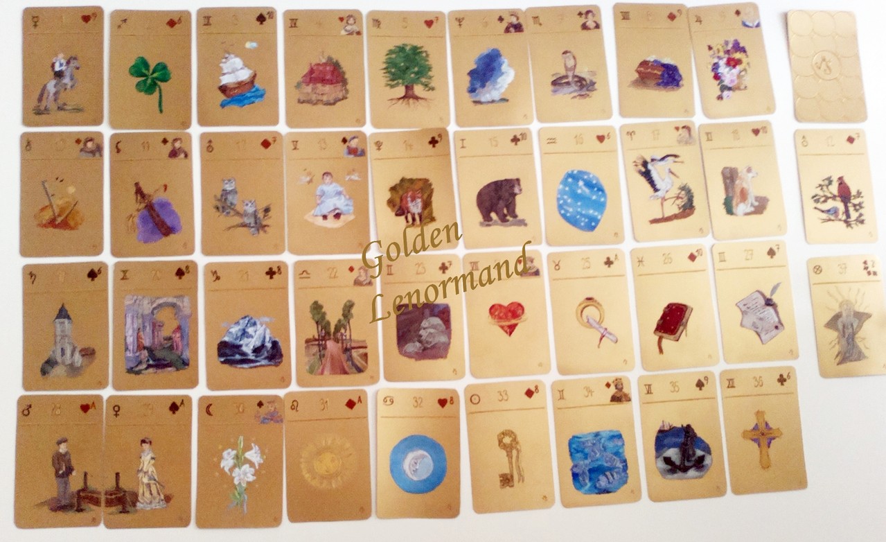 Das Golden Lenormand im Original