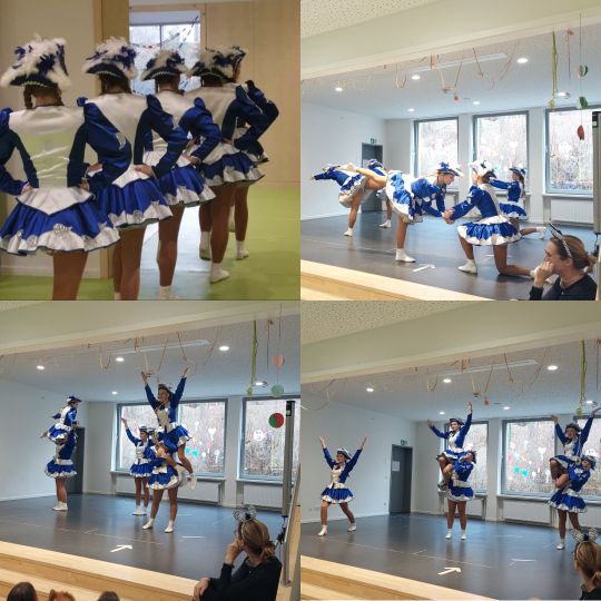 Gardetanz in der Hermann-Schafft-Schule