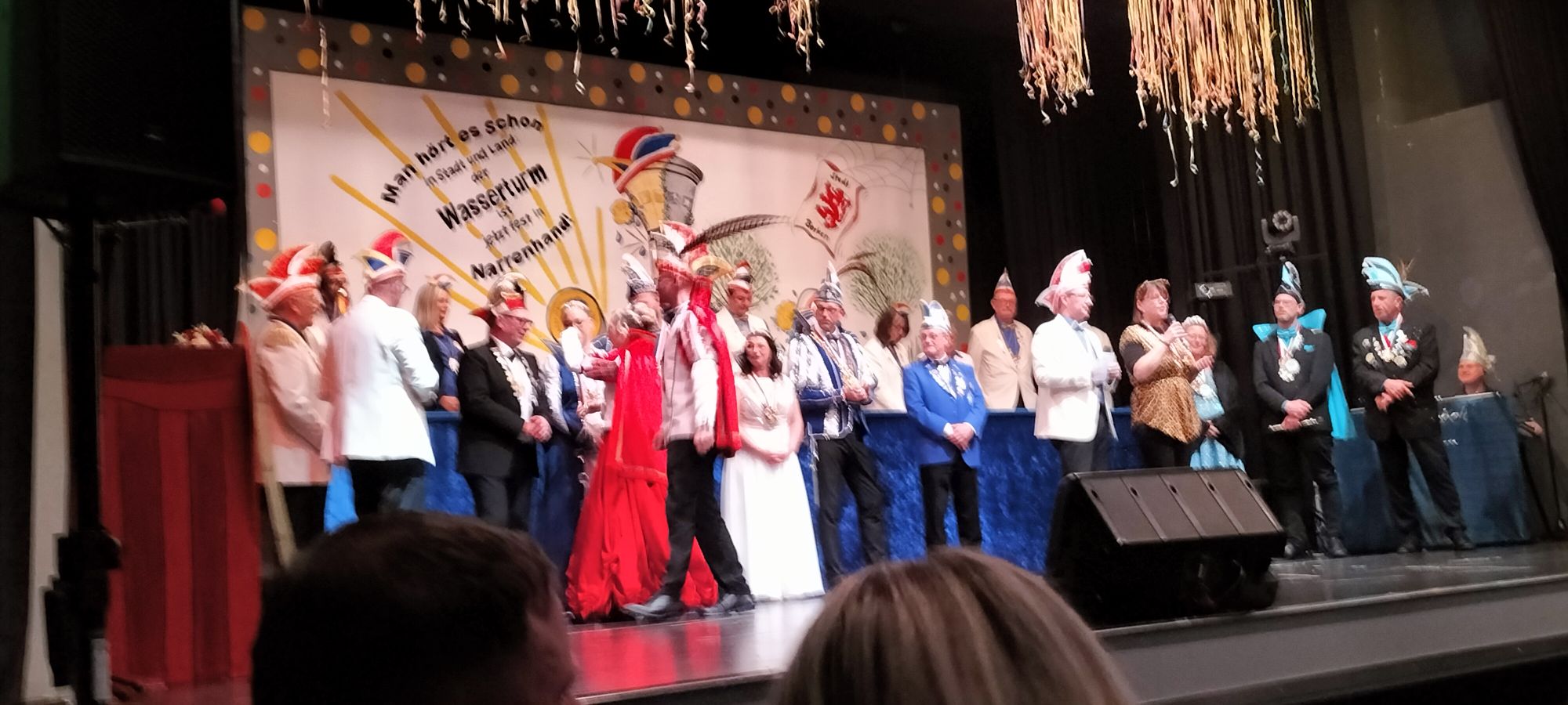 unsere 1. Vorsitzende Melanie auf der Bühne beim BCC