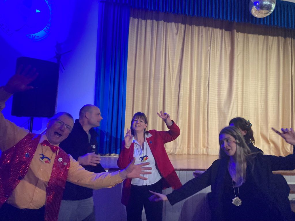 Aftershowparty beim FCV