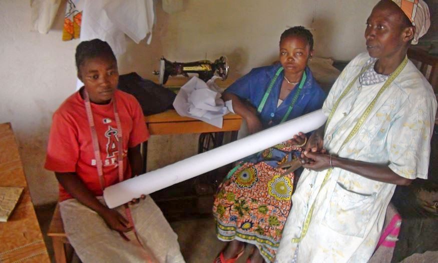 Francisca et 2 filles nouvellement inscrites