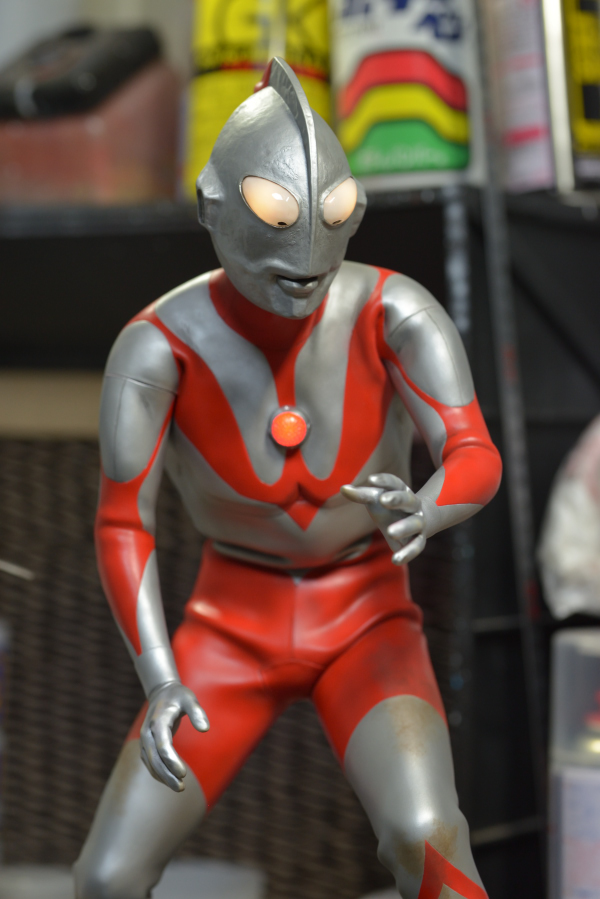 可愛いクリスマスツリーやギフトが！ 海洋堂 メガソフビ ウルトラマンAタイプ 完成 - 鉄太郎05 特撮