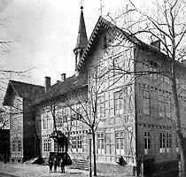 Gymnasialgebäude von 1852 bis 1928