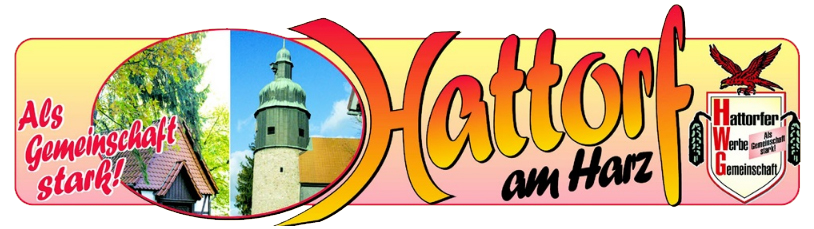 Als Gemeinschaft stark! - Traditionsreiches Logo der Hattorfer Werbegemeinschaft e.V. - kurz HaWeGe genannt.