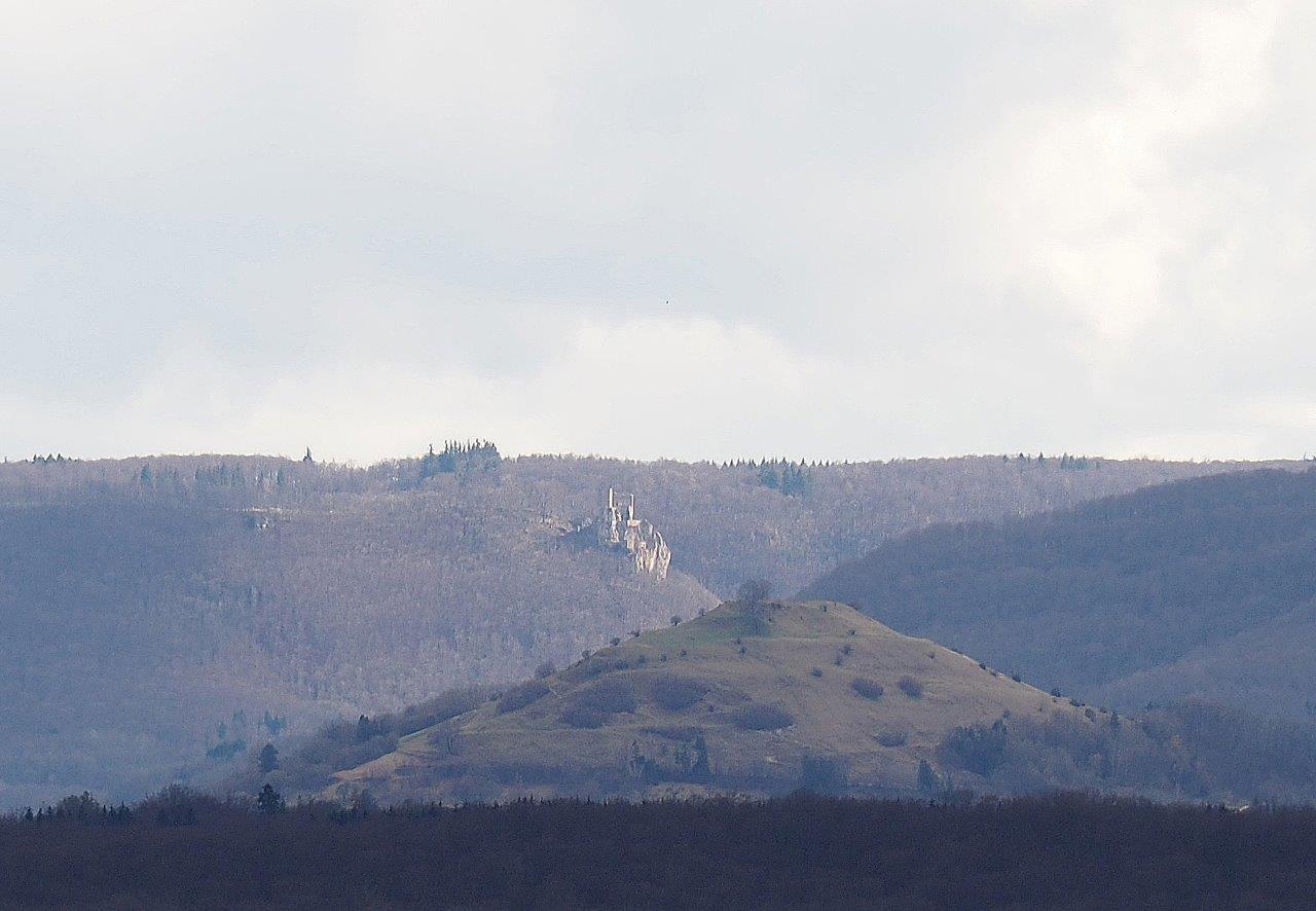 gute Fernsicht auf unsere Alb (Limburg, Reußenstein)