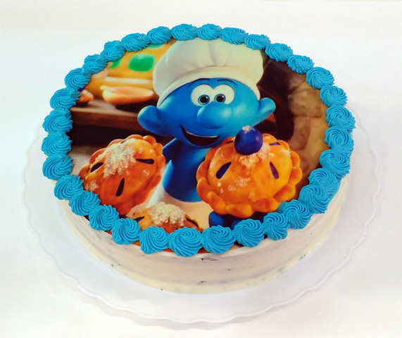 Tarta Los Pitufos