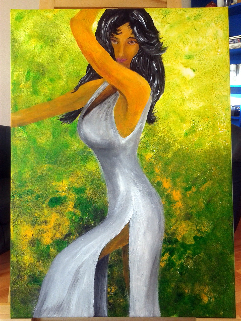 Latino, Acryl auf Leinwand 50x70 cm, 340 €